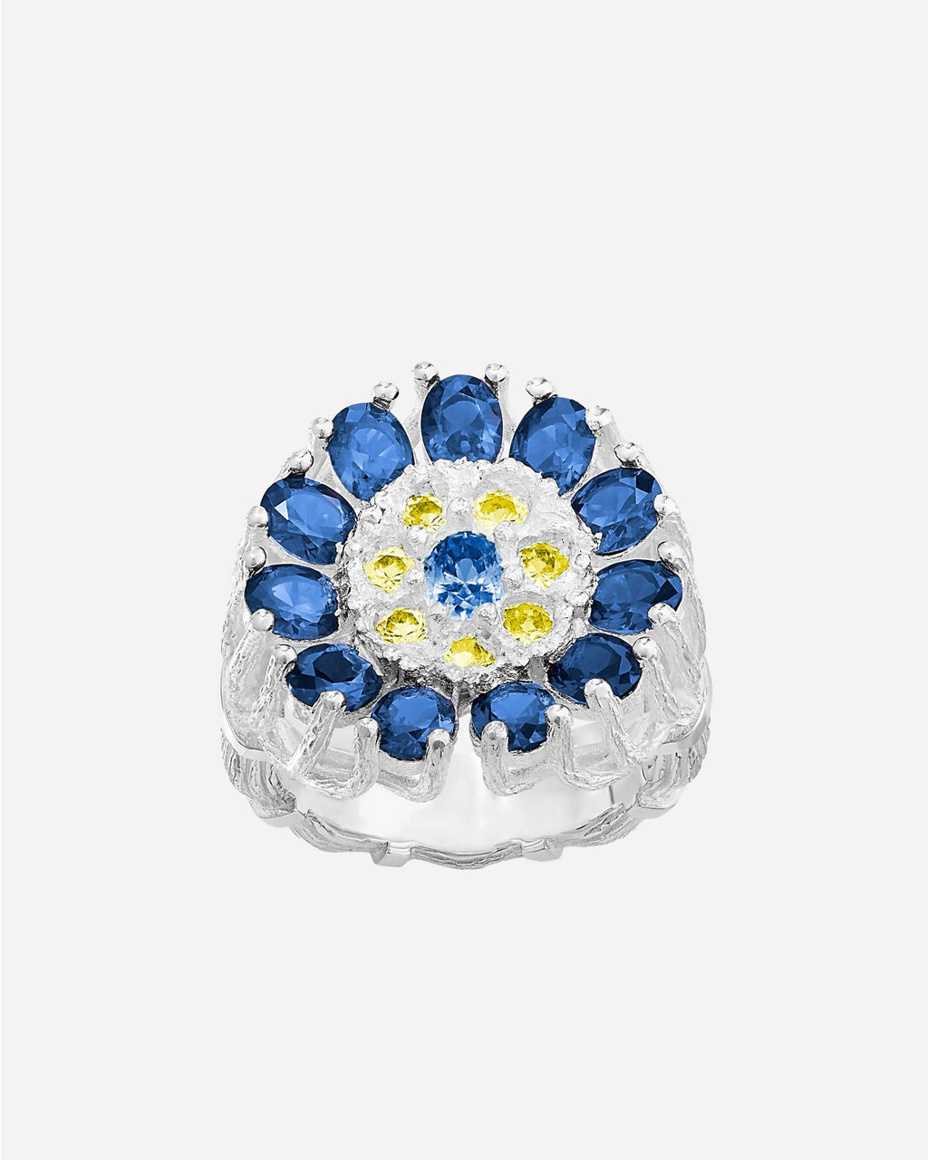 Bague Dorset Dahlia en Argent