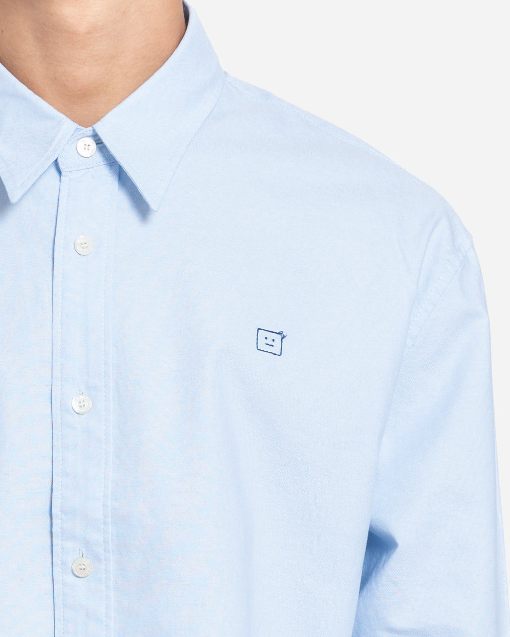 Chemise en Oxford à Logo