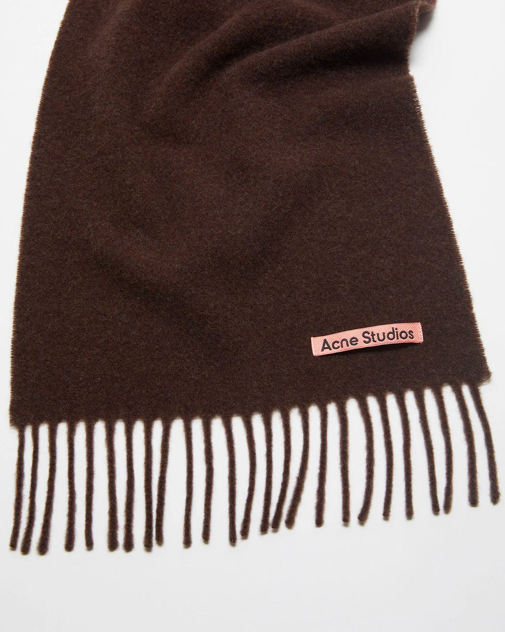 Écharpe Très Fine en Laine à Franges