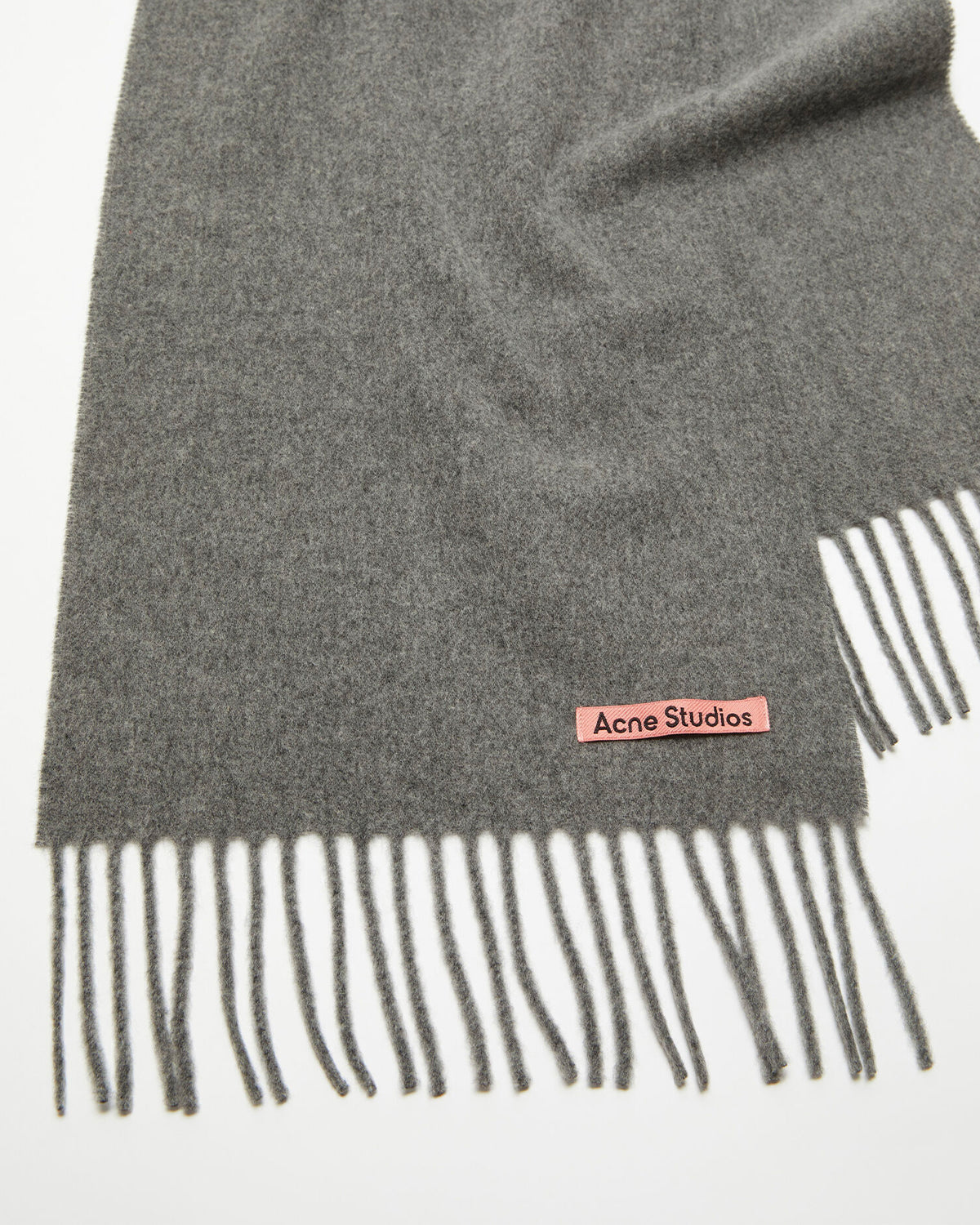 Écharpe Très Fine en Laine à Franges