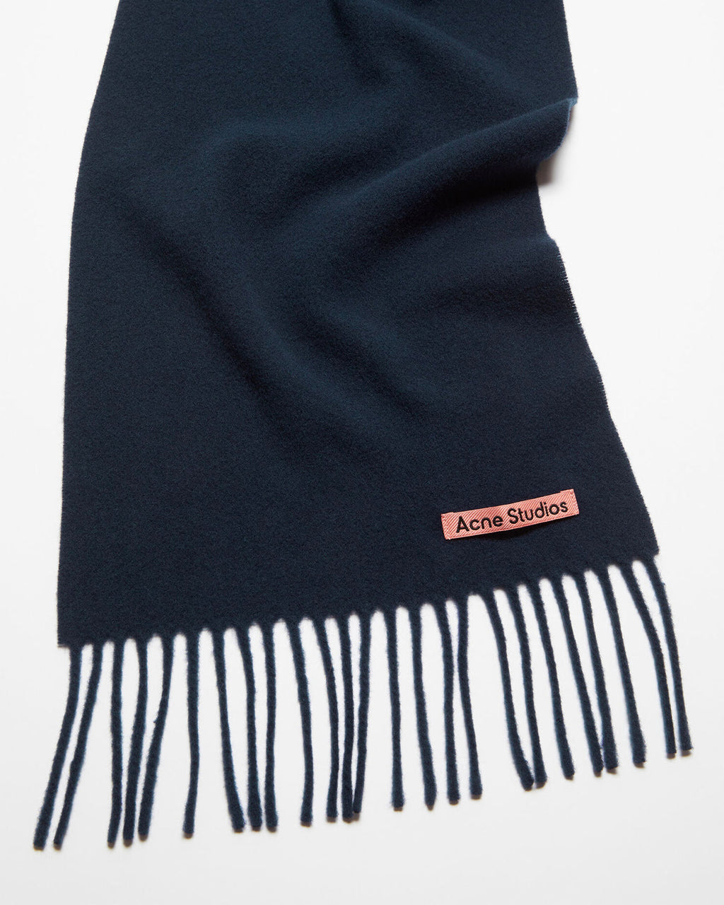 Écharpe Très Fine en Laine à Franges