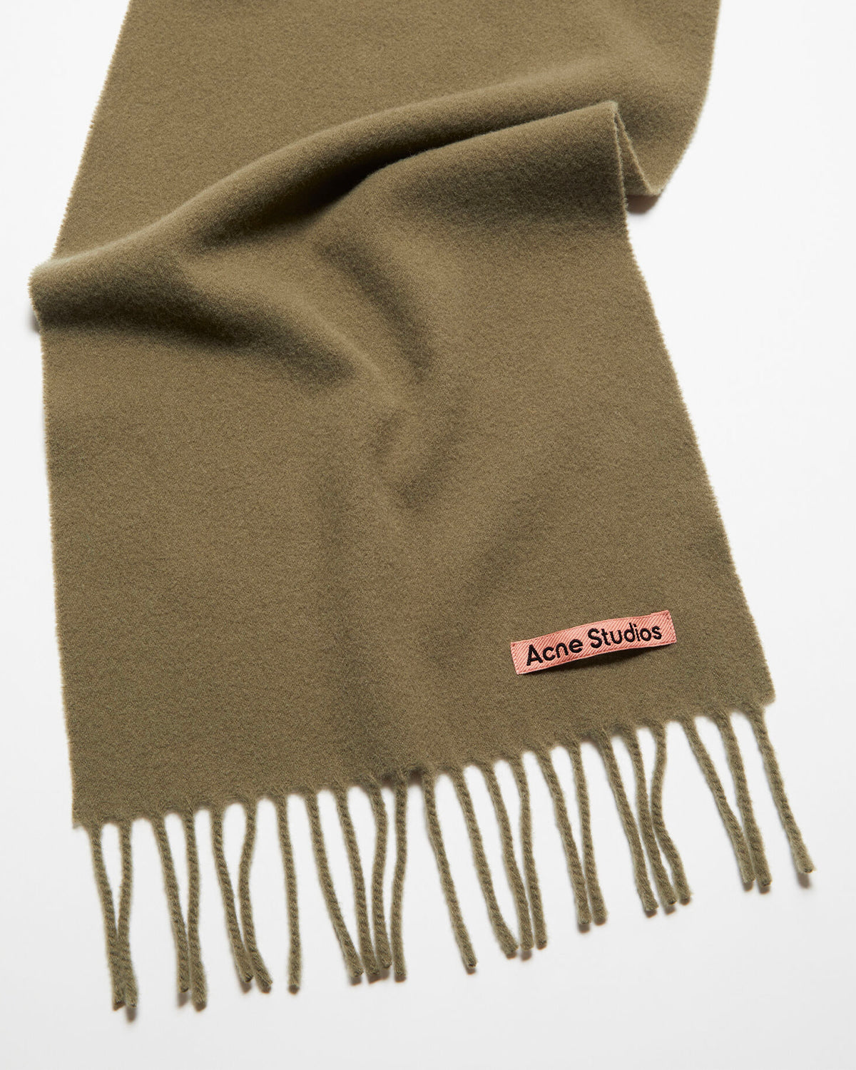 Écharpe Très Fine en Laine à Franges