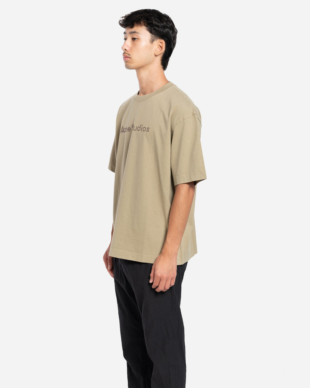 T-Shirt à Logo à Clous