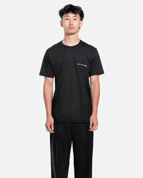 T-Shirt Manche Courte à Logo Poitrine