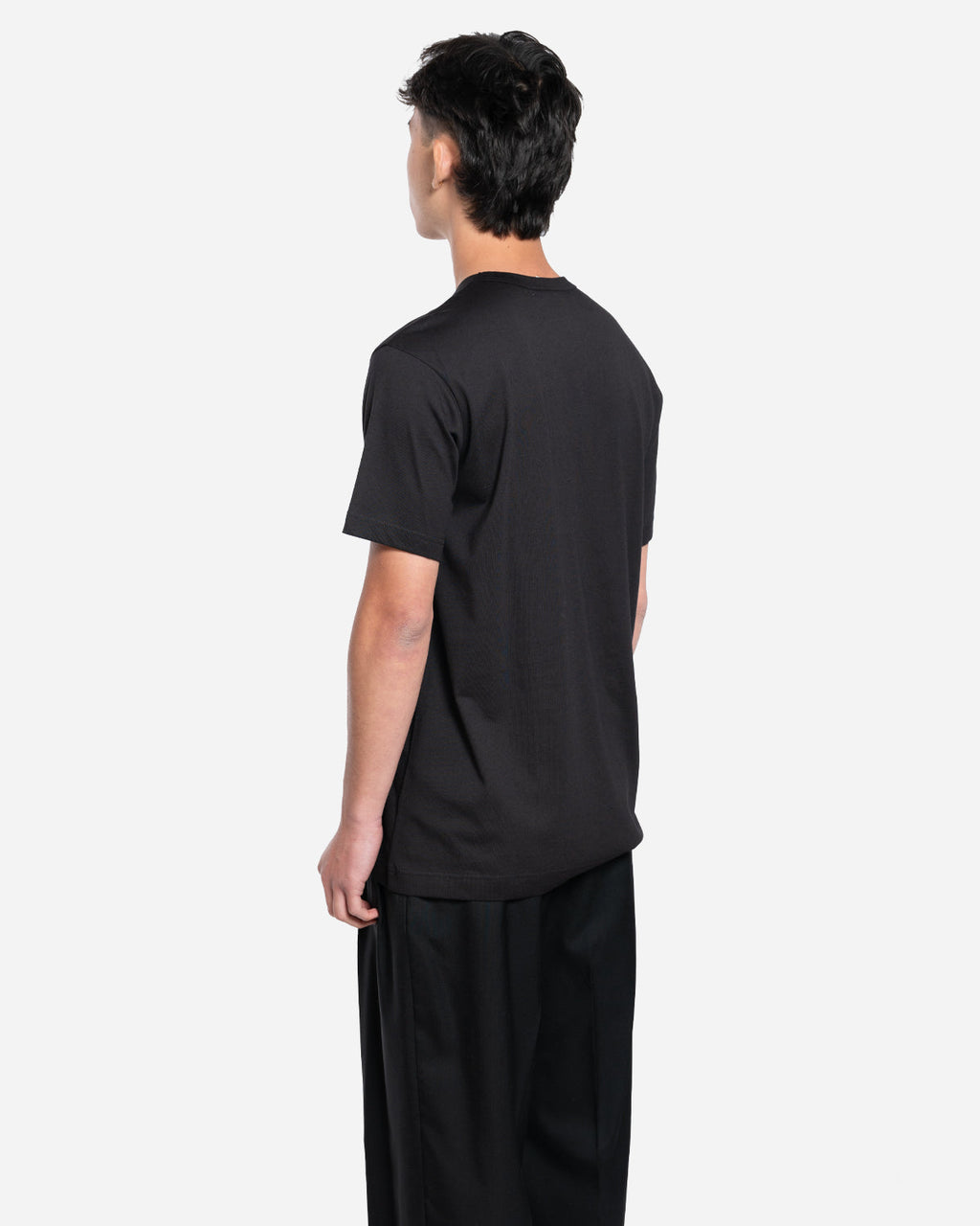 T-Shirt Manche Courte à Logo Poitrine