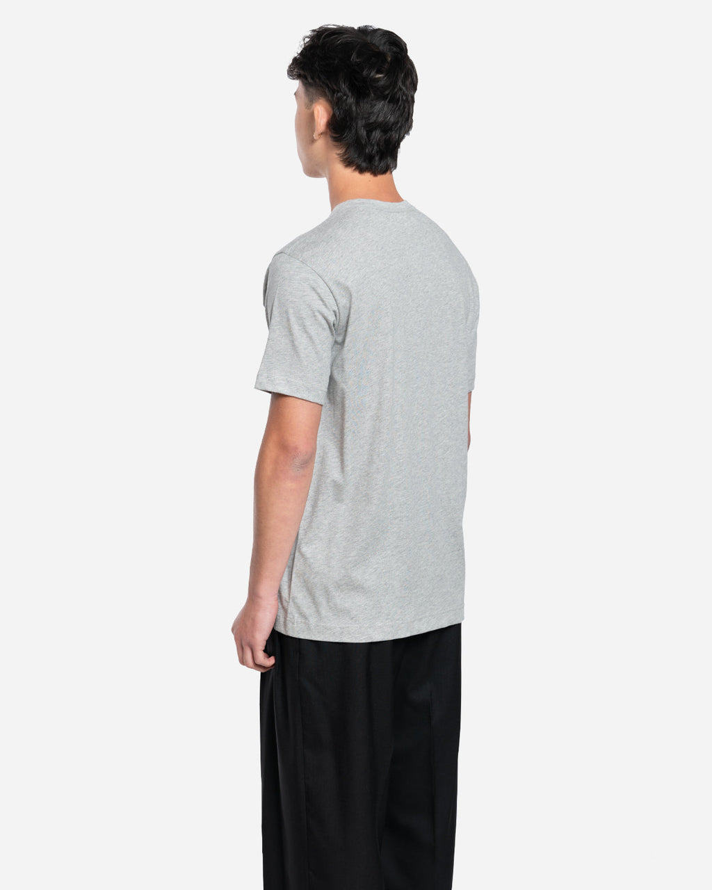 T-Shirt Manche Courte à Logo Poitrine