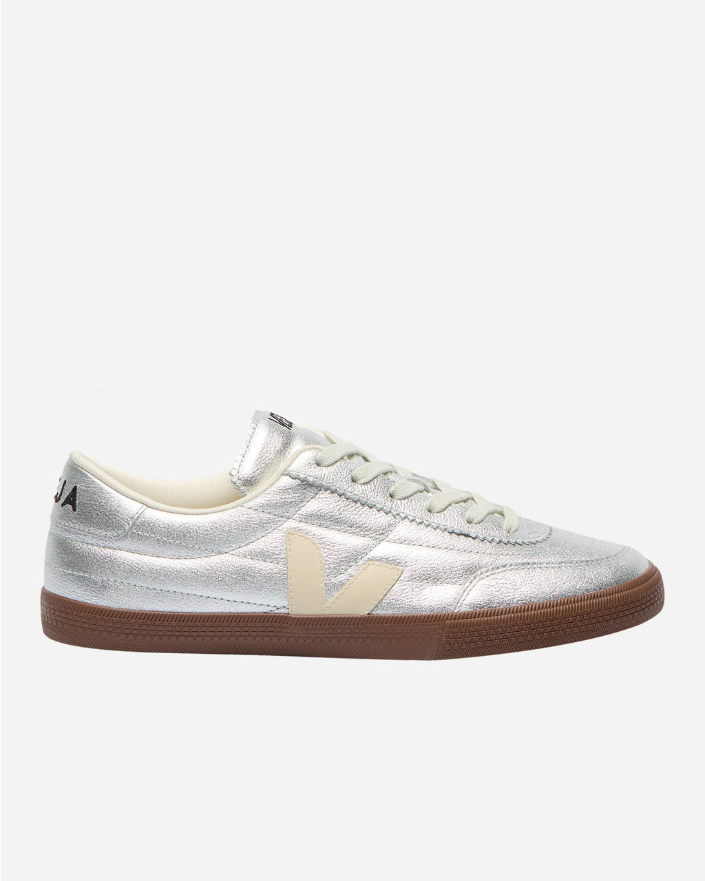 Panenka Leather Silver White Pierre Bark
