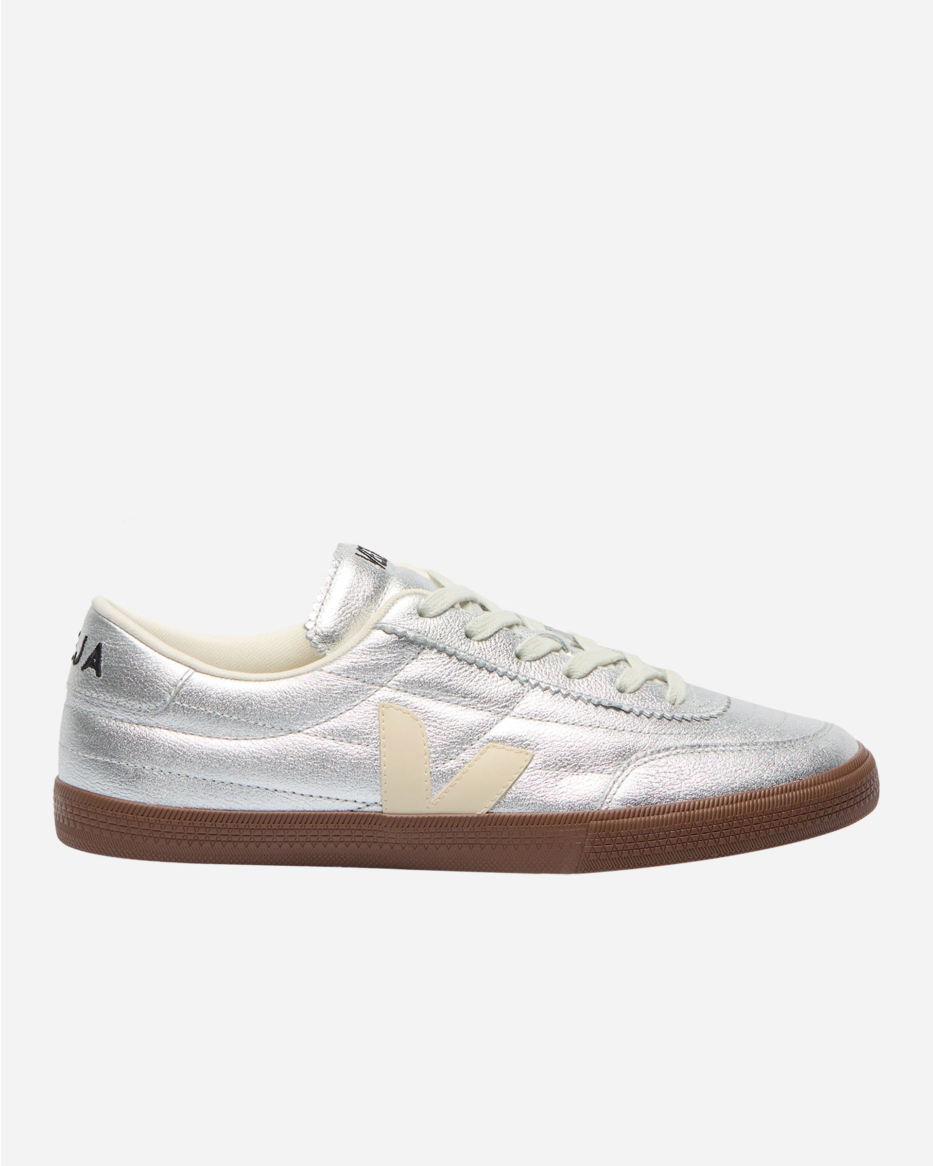 Panenka Leather Silver White Pierre Bark