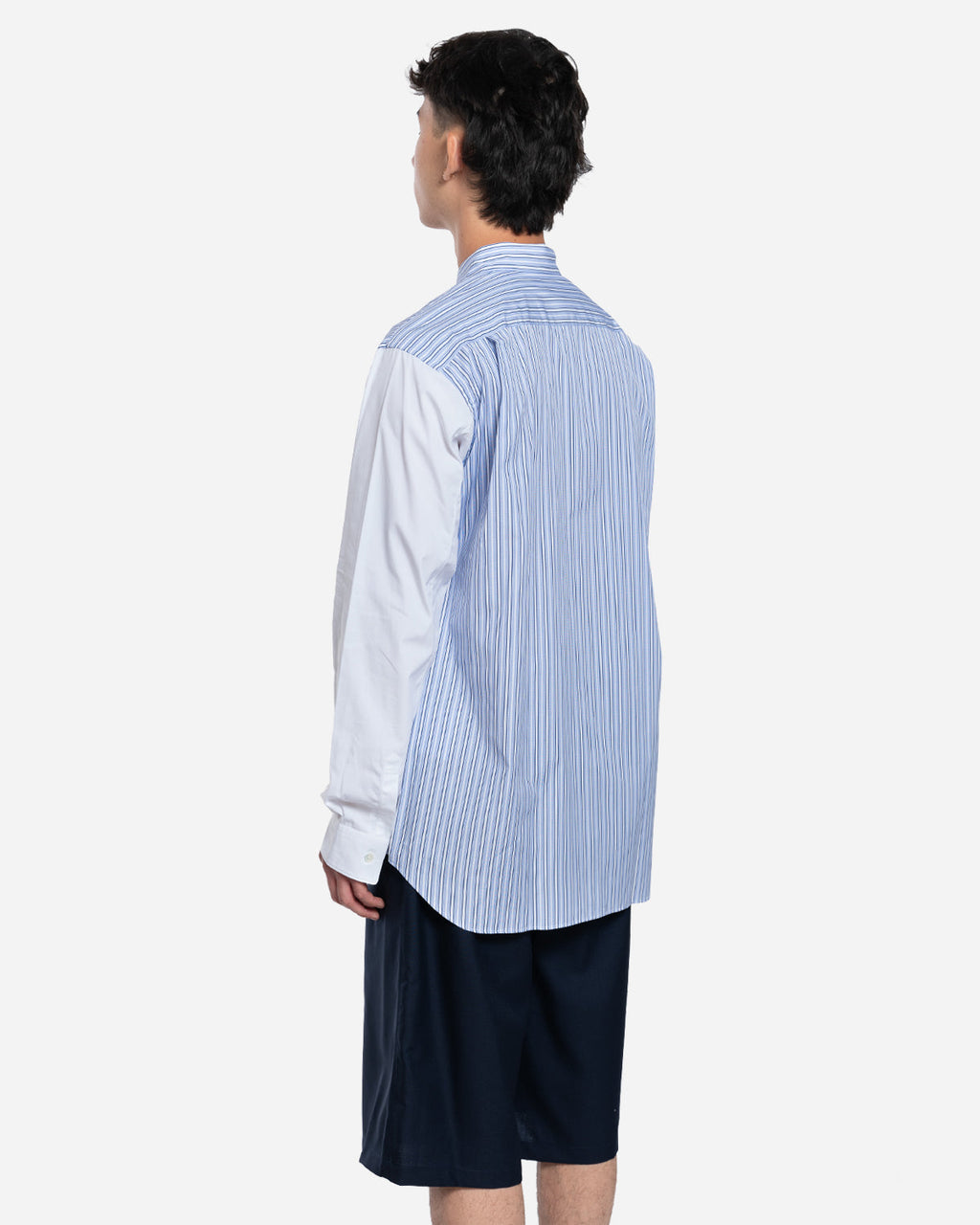 Chemise à Rayure Contrastée