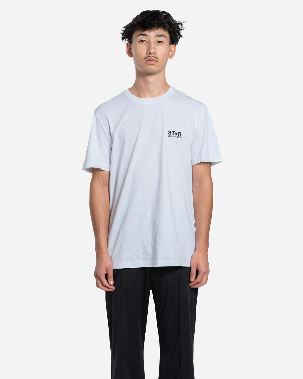 T-Shirt Star M'S Regular Blanc