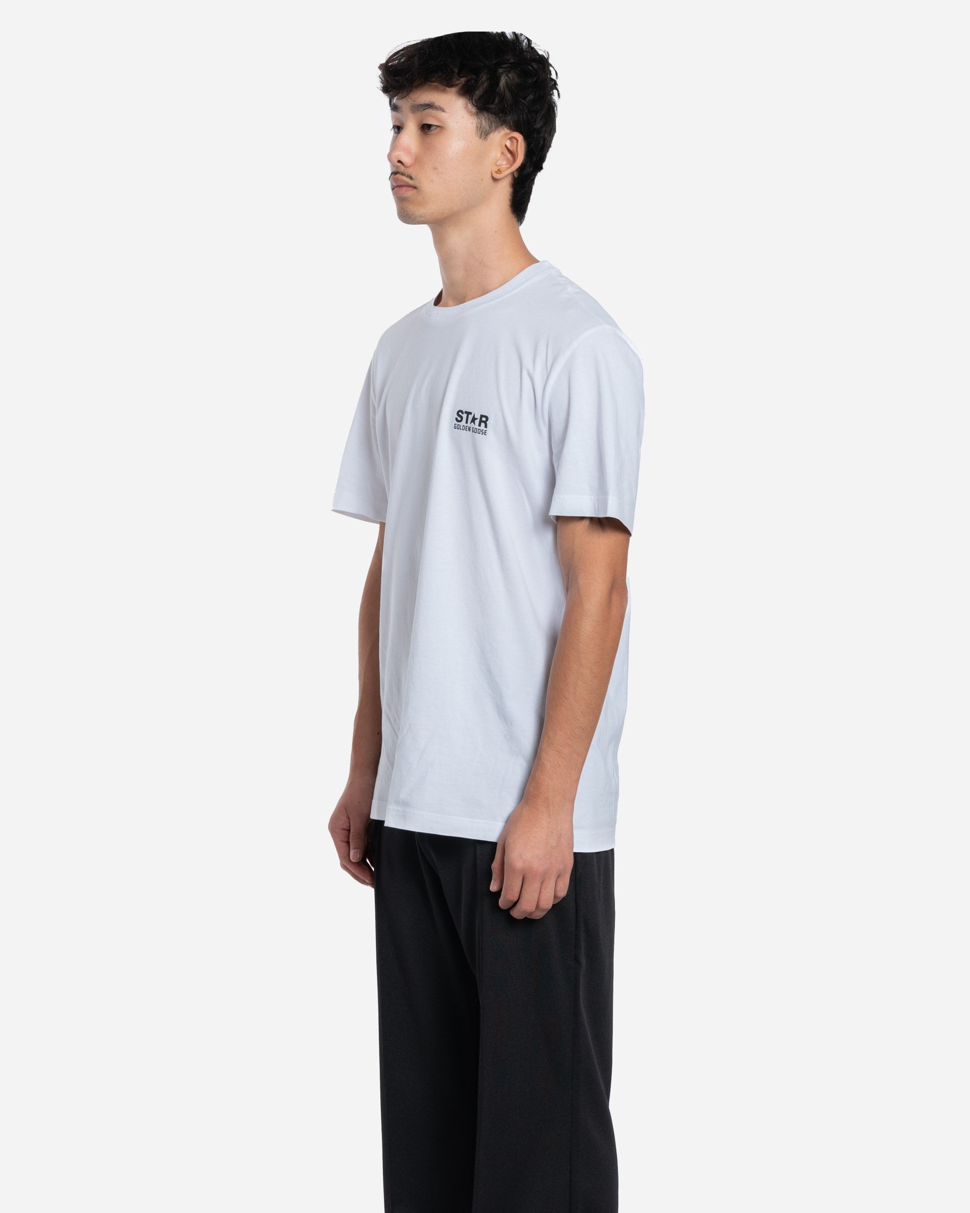 T-Shirt Star M'S Regular Blanc