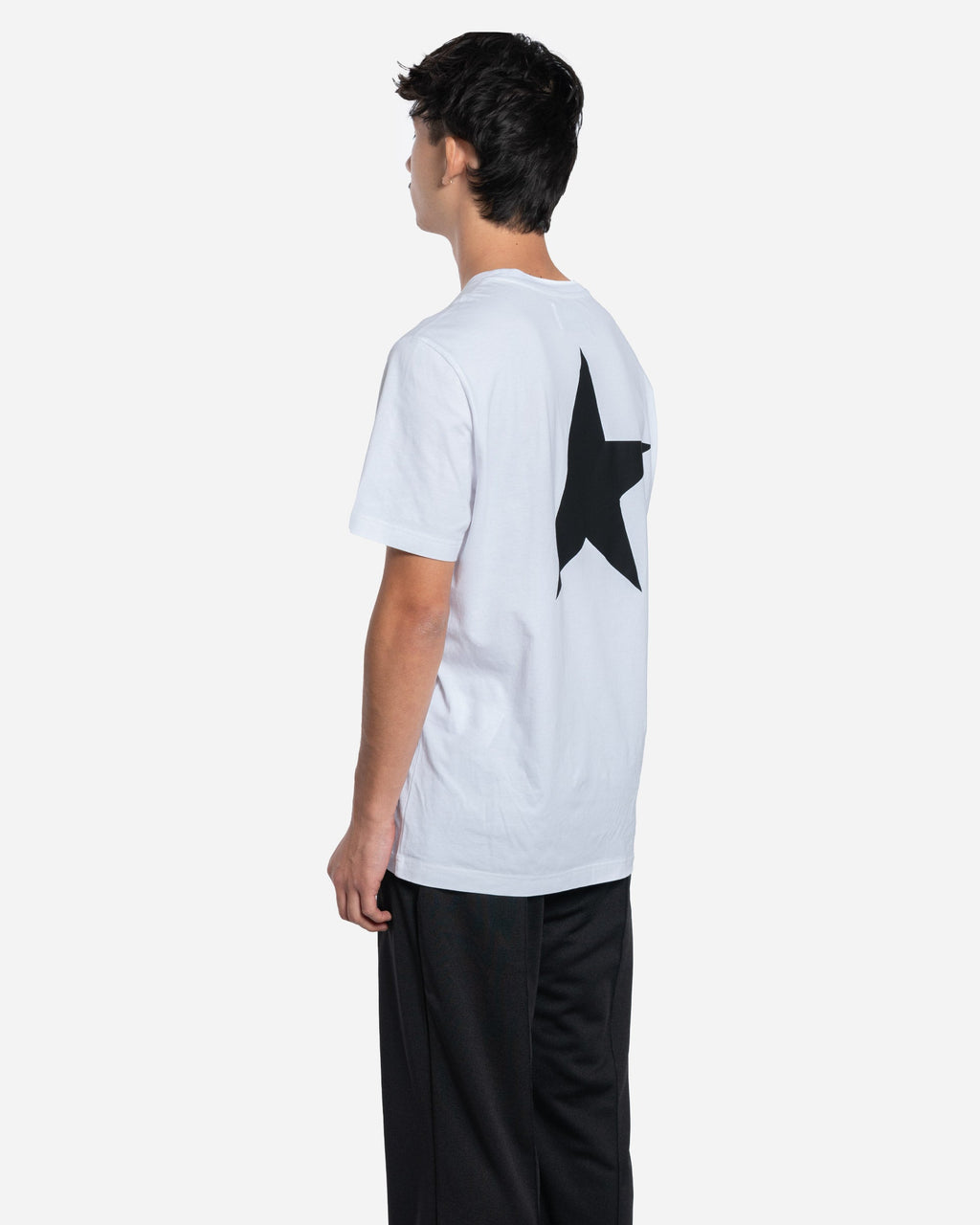 T-Shirt Star M'S Regular Blanc