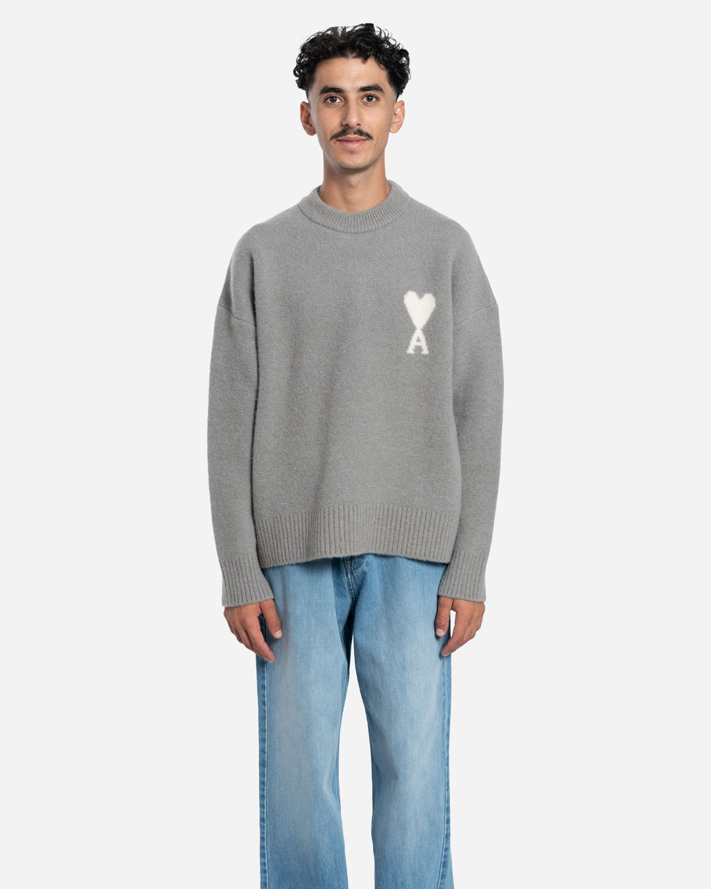 Pull Col Rond Ami De Coeur en Alpaga