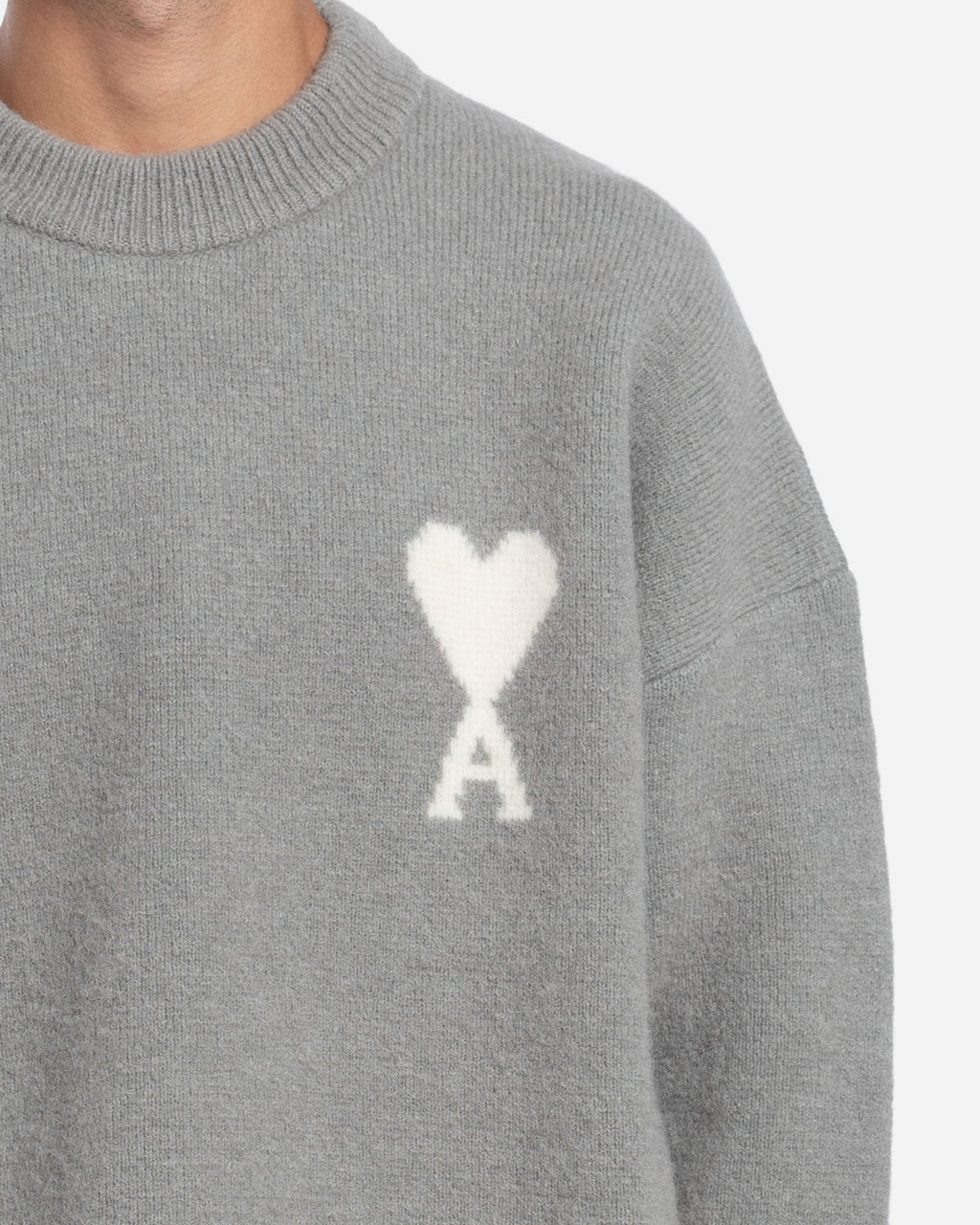 Pull Col Rond Ami De Coeur en Alpaga