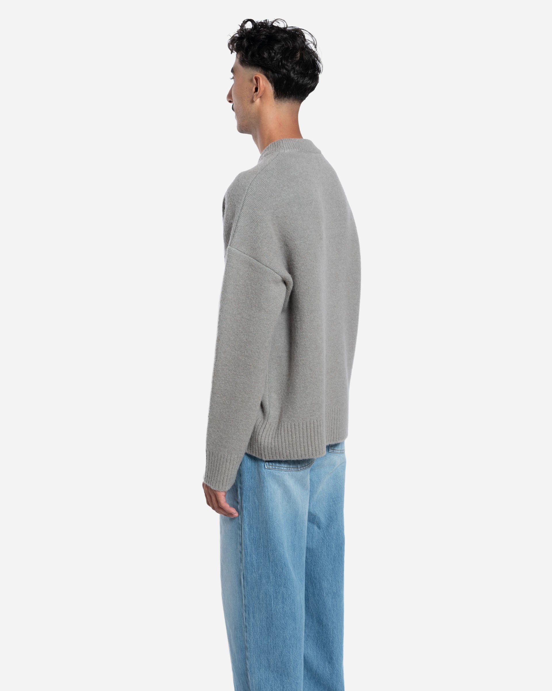 Pull Col Rond Ami De Coeur en Alpaga