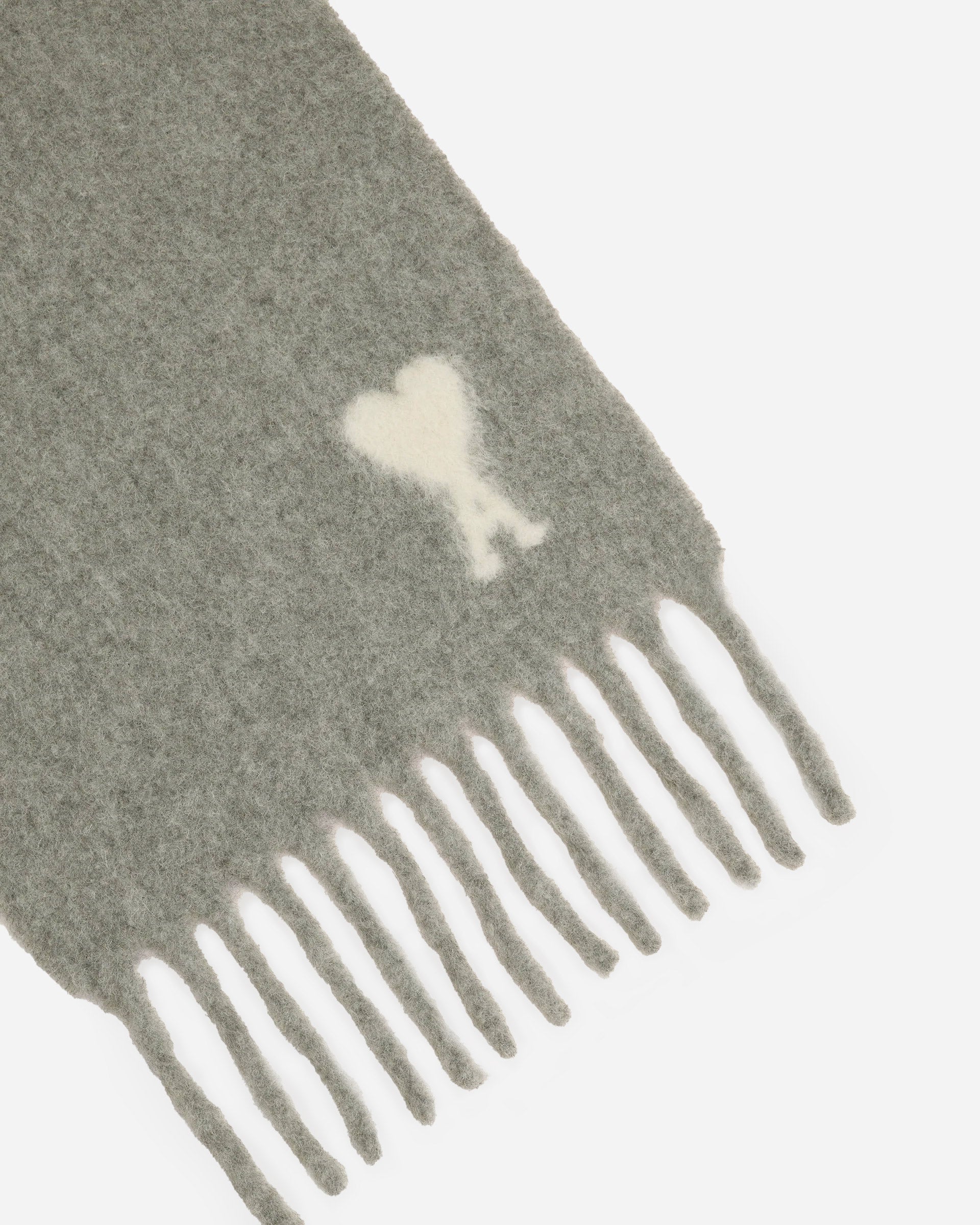 Écharpe Grise Ami De Coeur En Alpaga