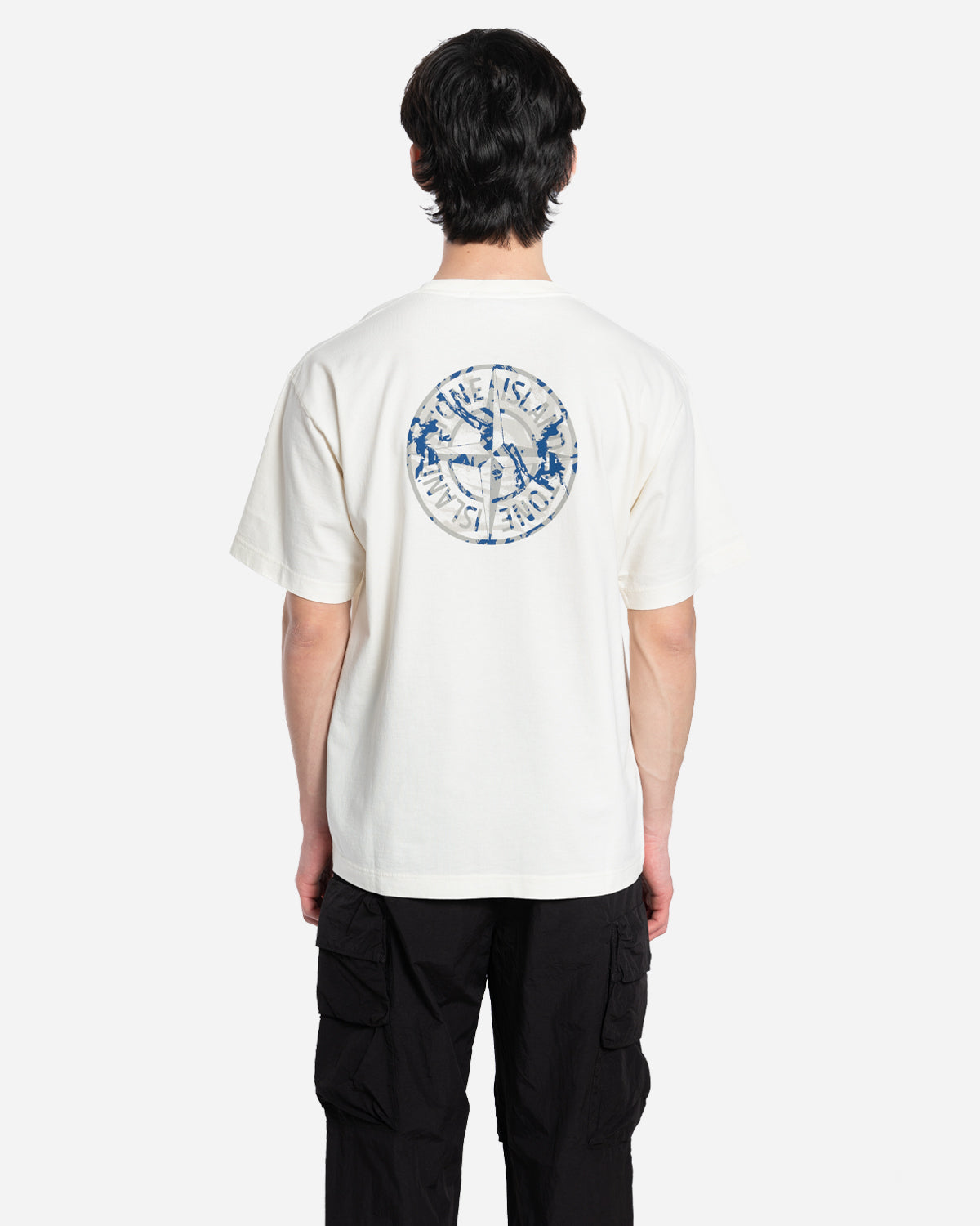 T-shirt Compass Camo Ivory