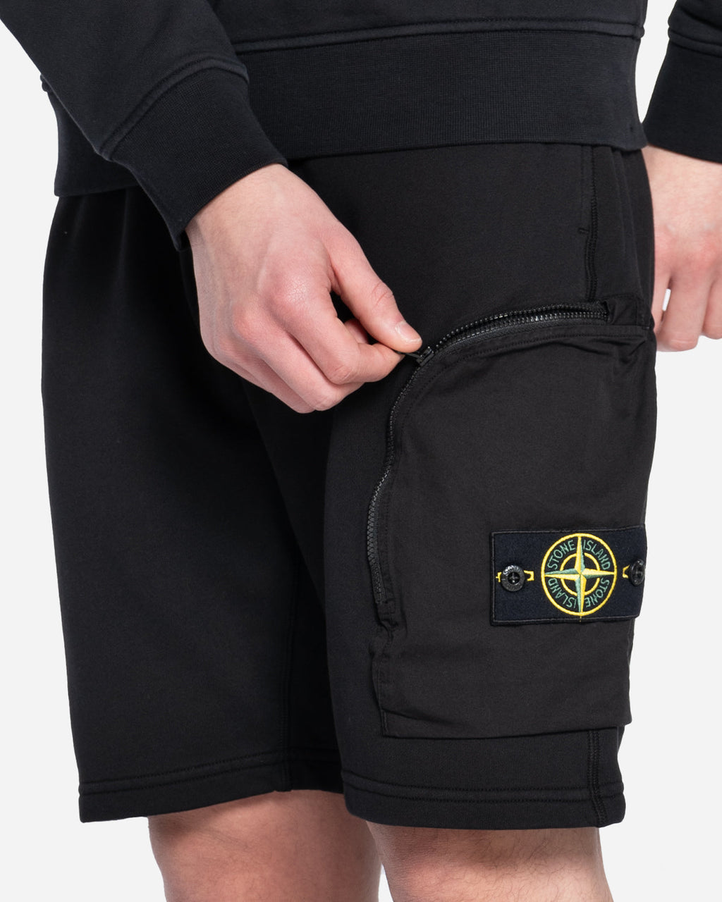 Short Cargo à Poche Zippée