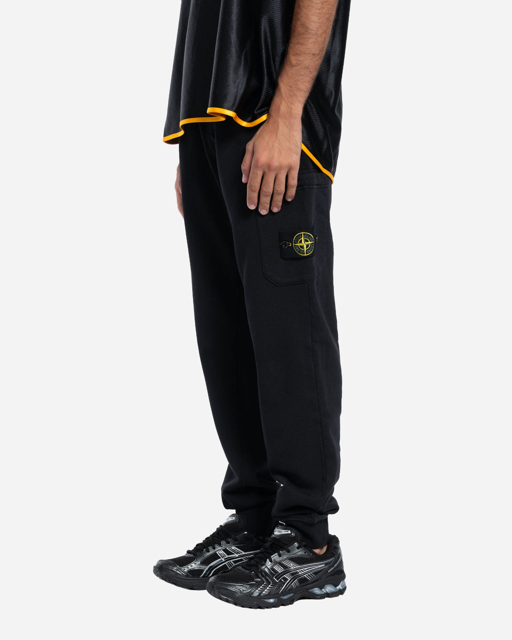 Pantalon de Jogging en Molleton Noir
