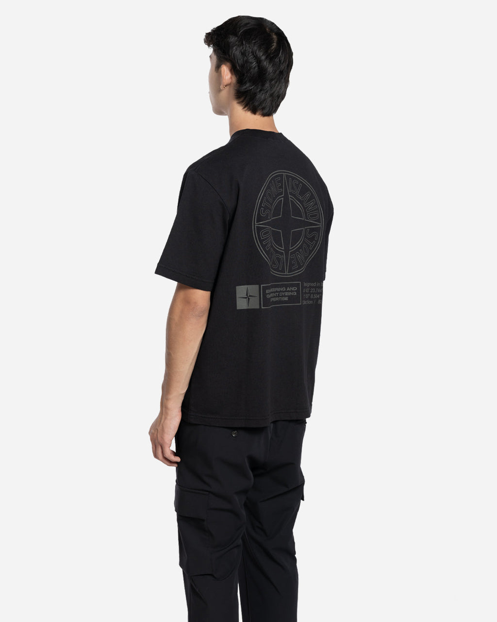 T-Shirt Compass Industrial Noir