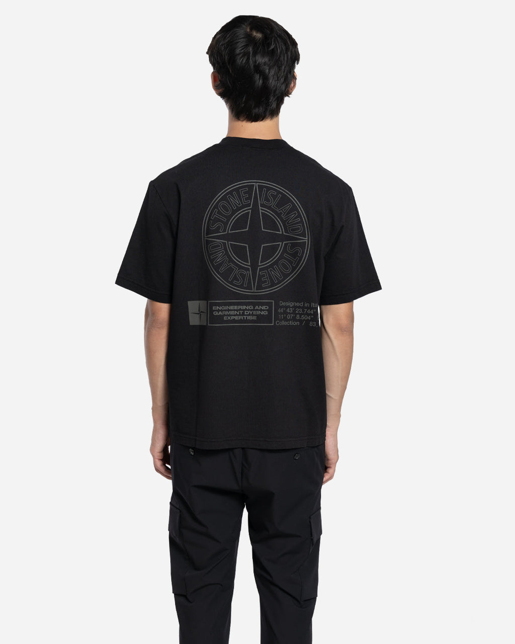 T-Shirt Compass Industrial Noir