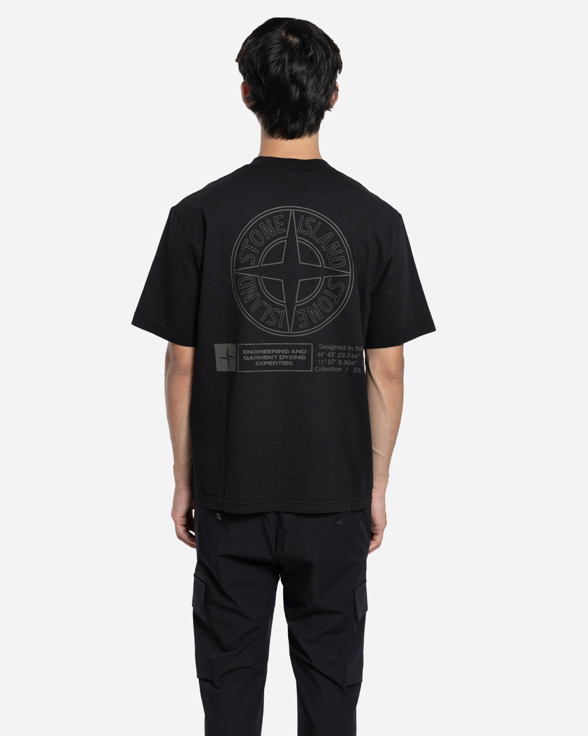 T-Shirt Compass Industrial Noir