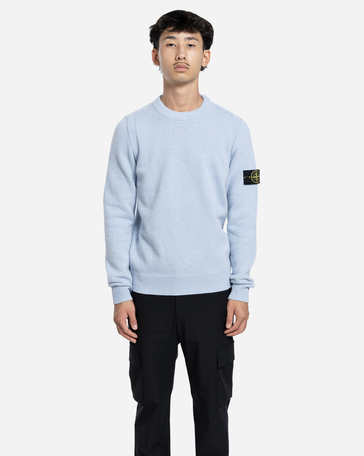 Pull Ras-du-Cou Bleu