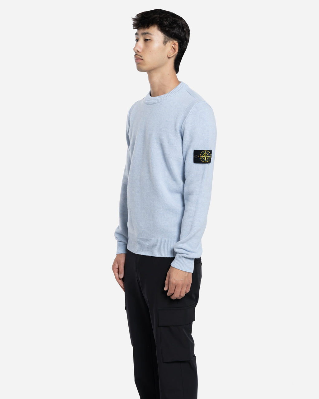 Pull Ras-du-Cou Bleu