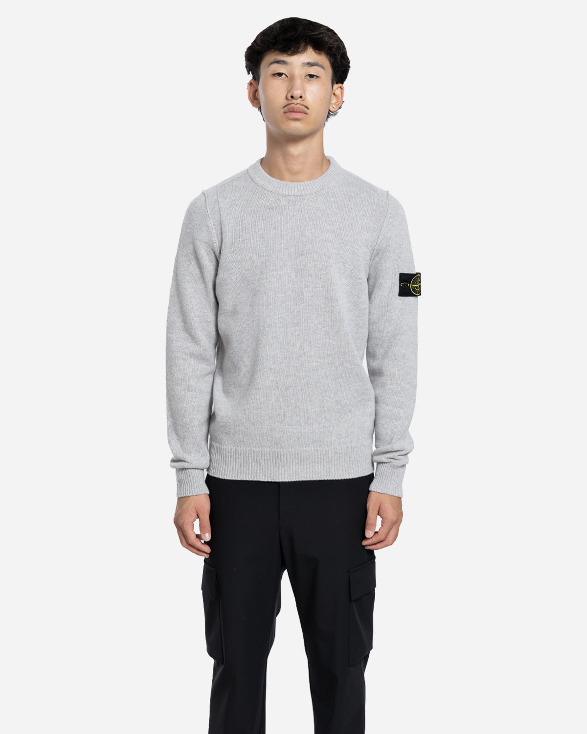 Pull Ras-du-Cou Gris