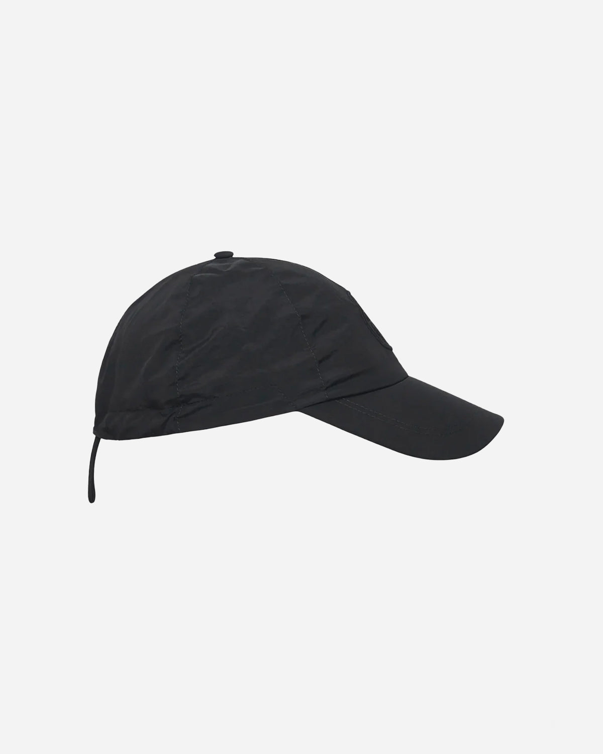 Casquette en Nylon Metal Noire