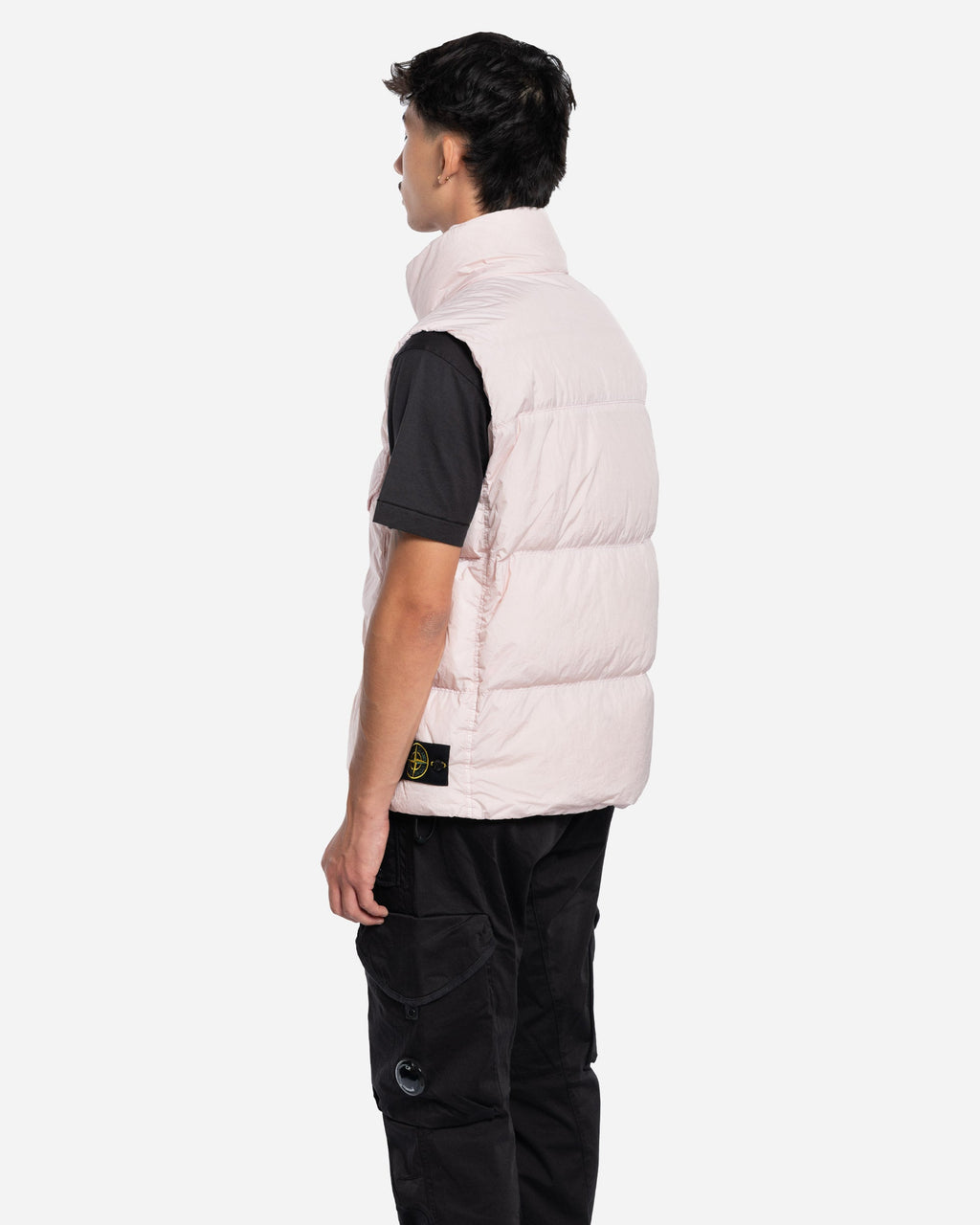 Doudoune Sans Manches Rose