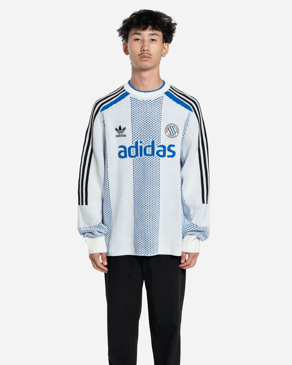 Adicolor Blokecore LS Pullover Blanc