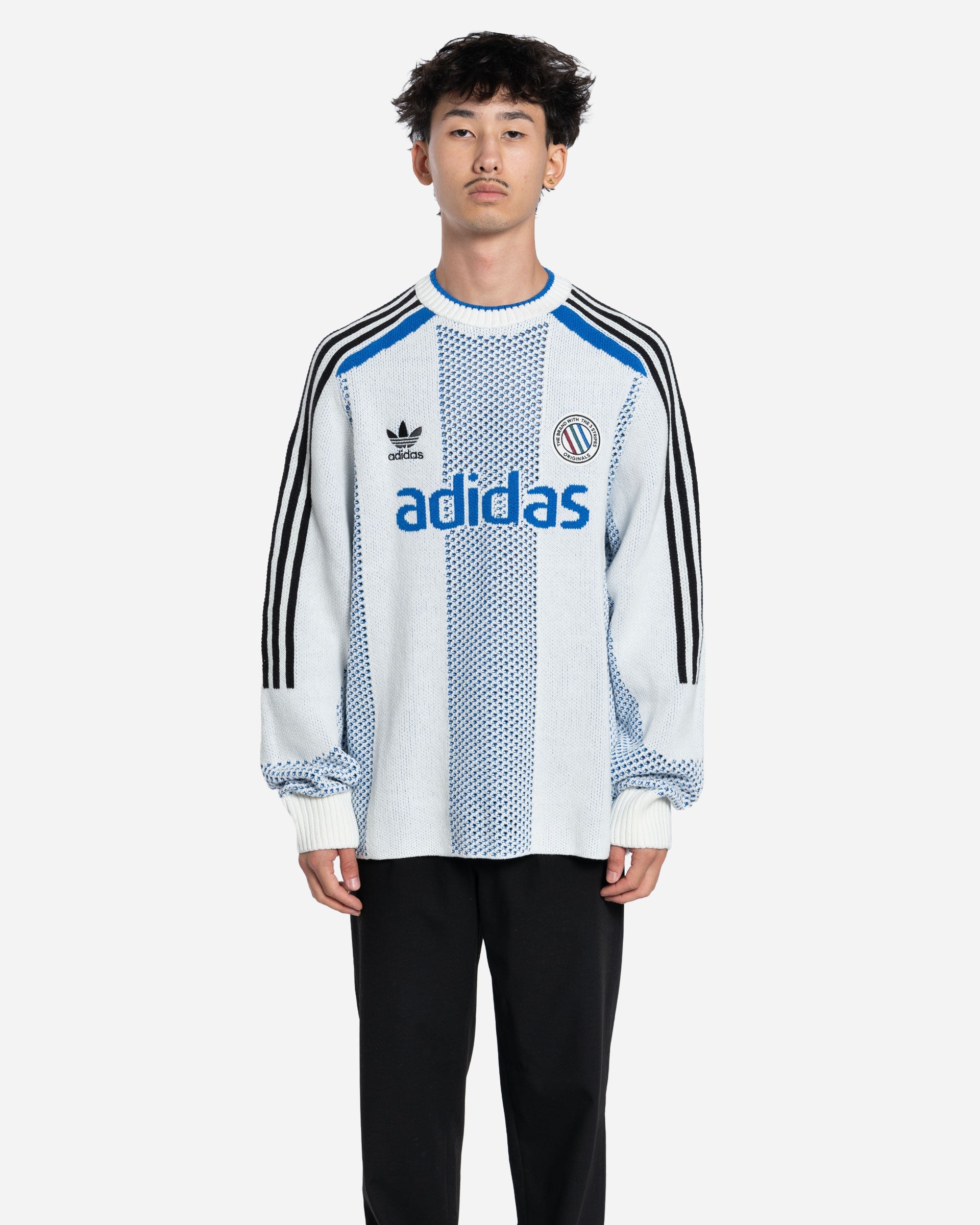 Adicolor Blokecore LS Pullover Blanc