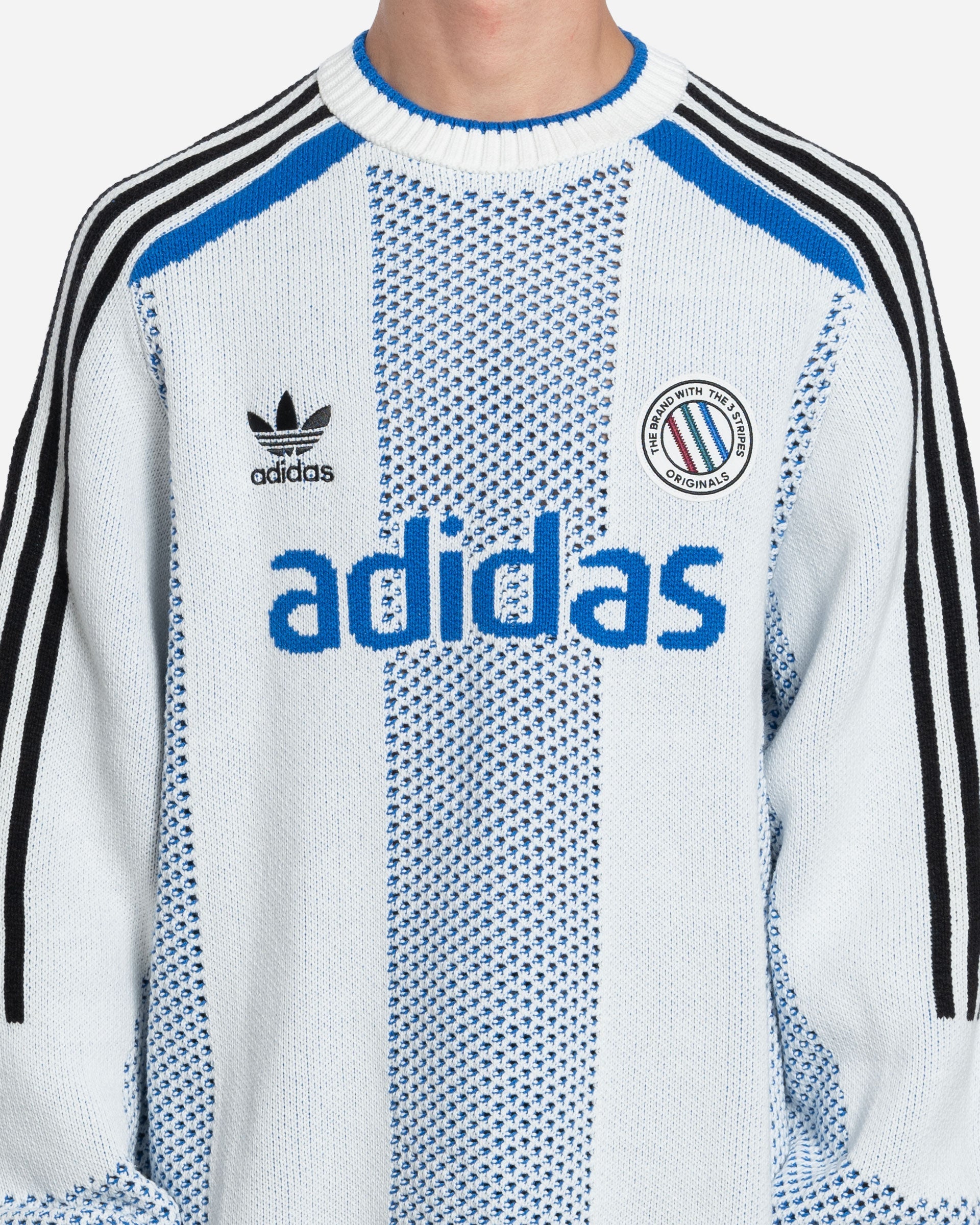 Adicolor Blokecore LS Pullover Blanc