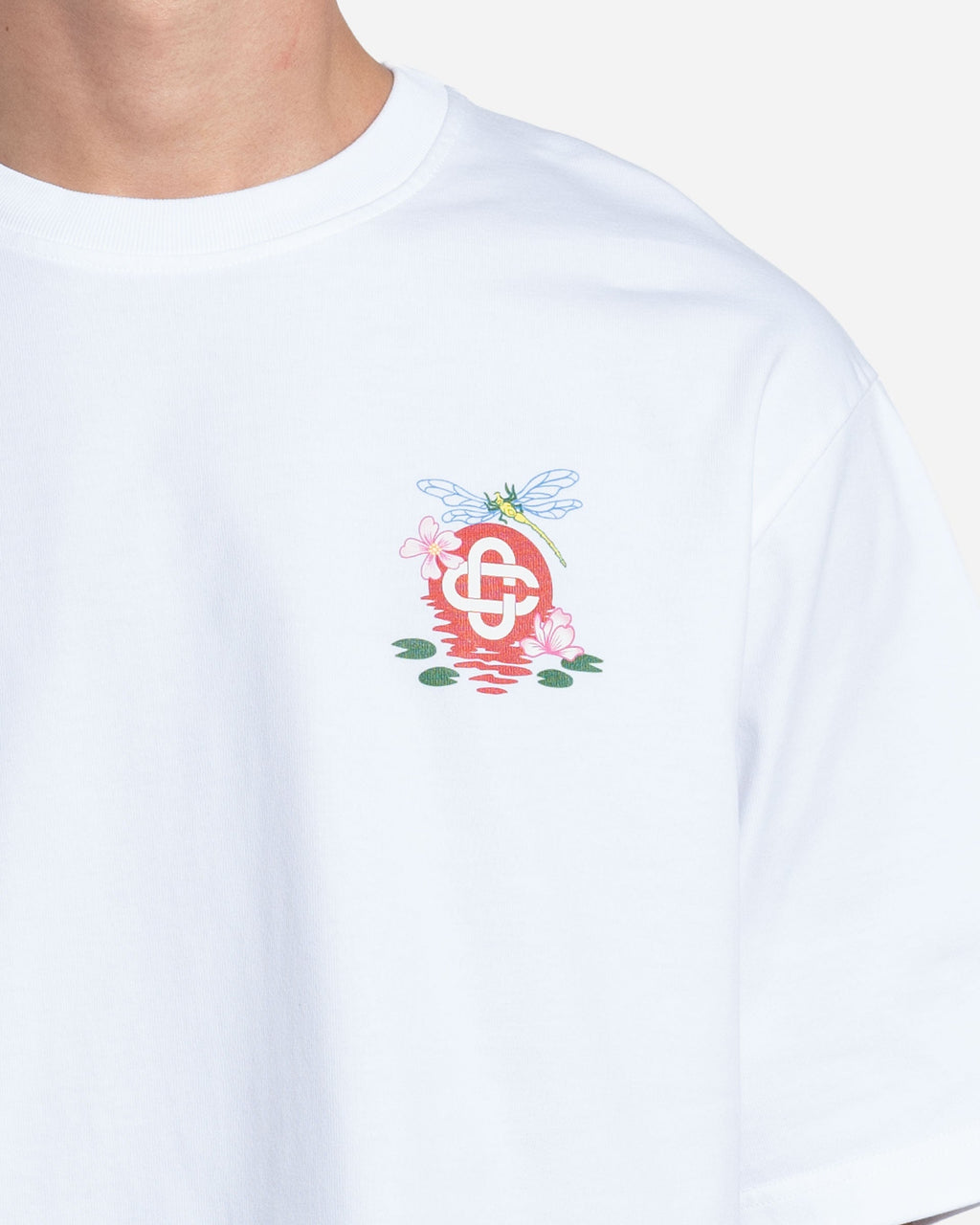 T-Shirt Dragonfly Floral