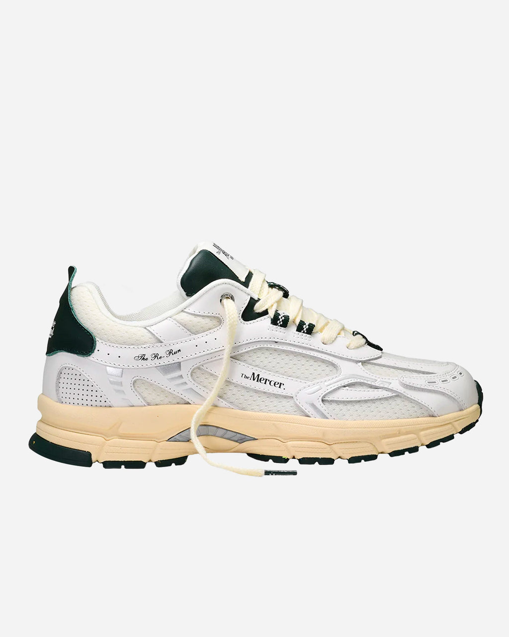 The Re-Run Vintage White/Green