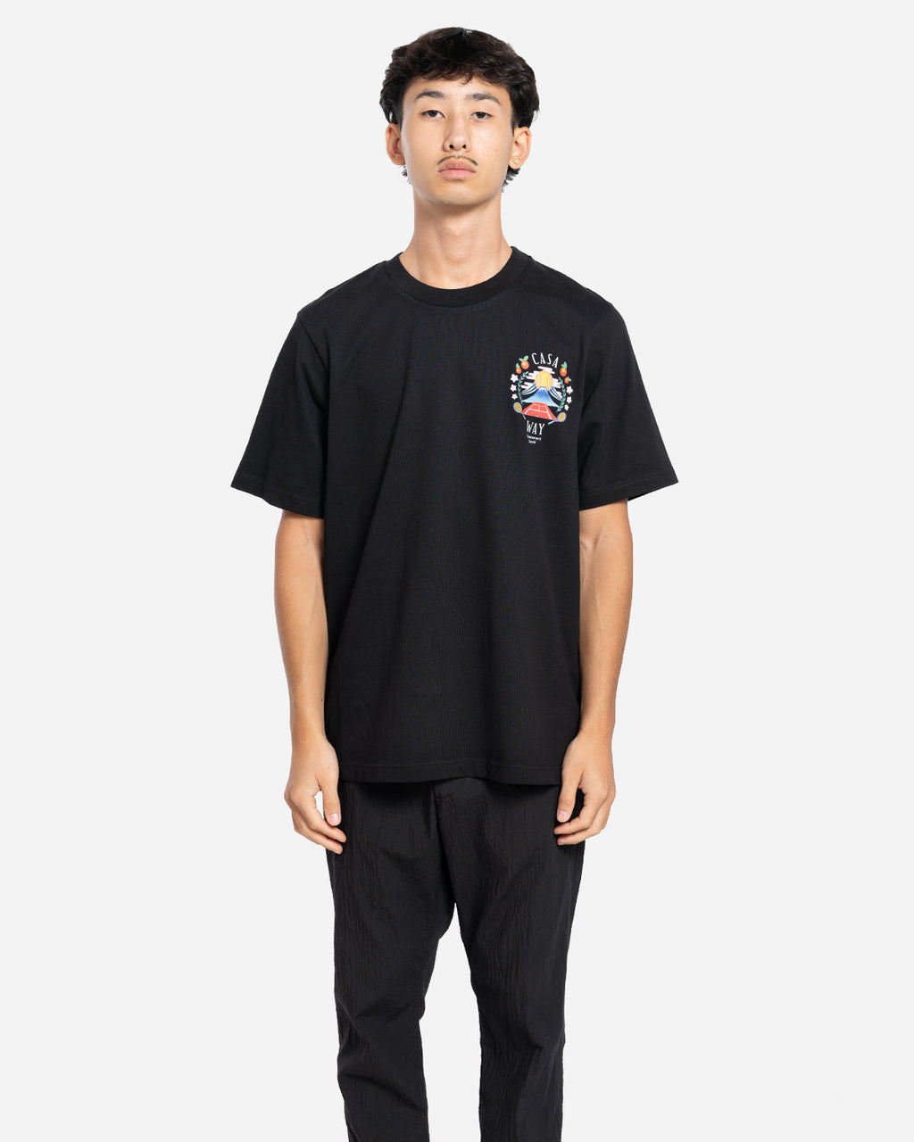 T-Shirt Casa Way Mountain Noir
