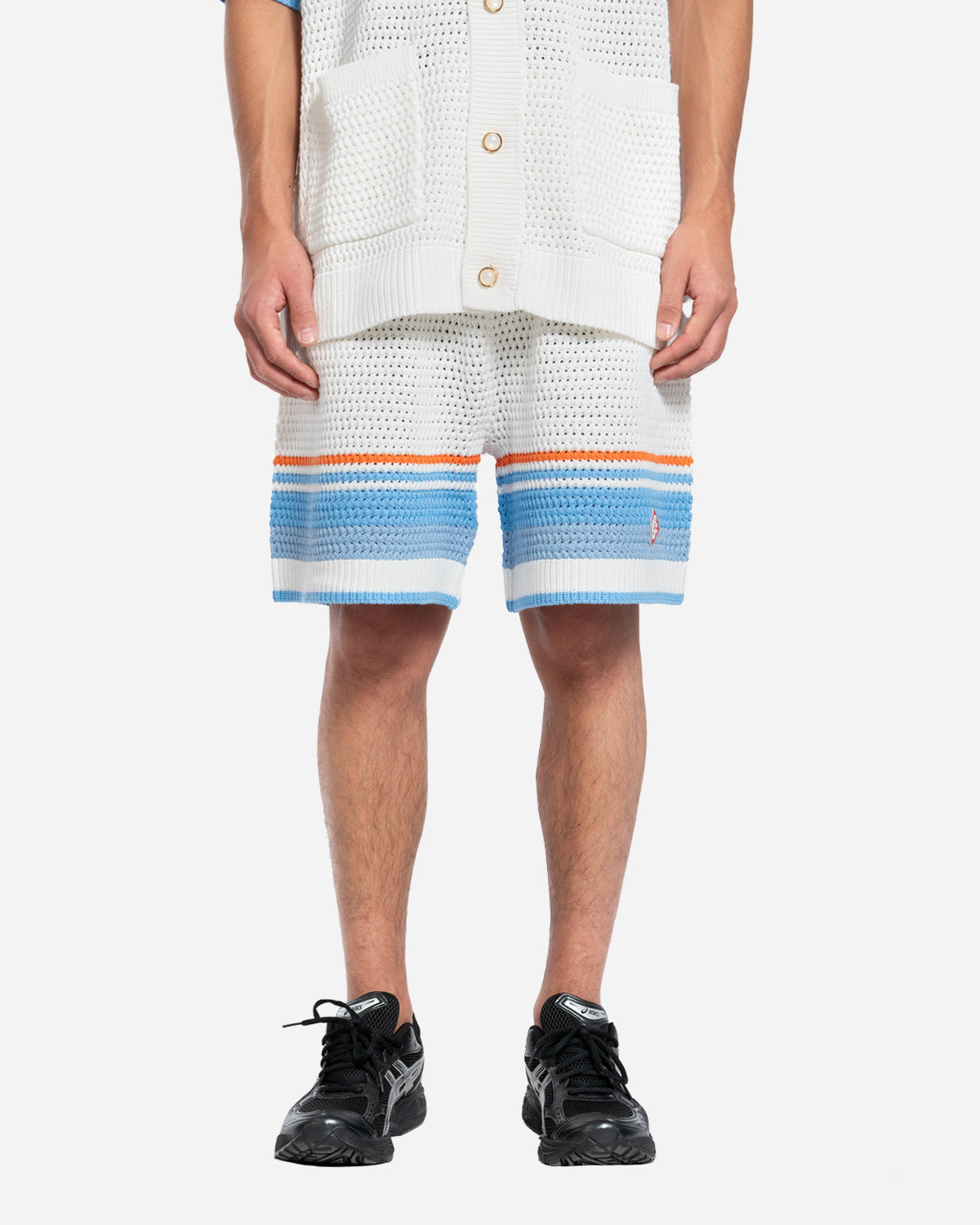 Short en Coton Crocheté