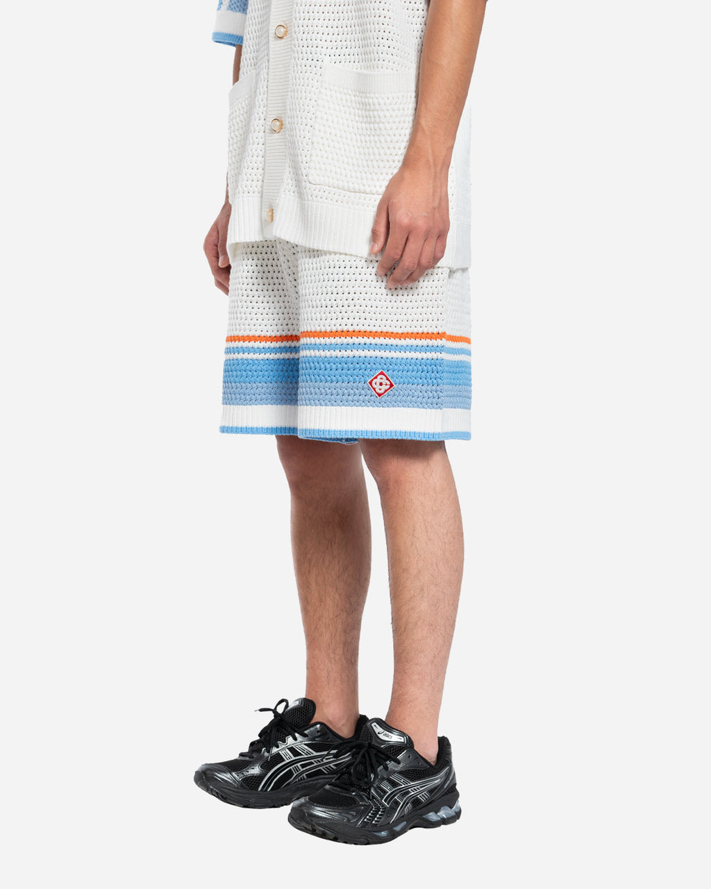 Short en Coton Crocheté