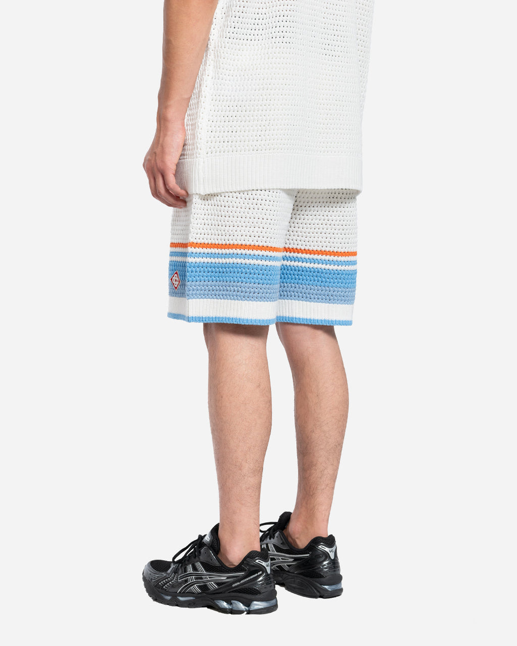 Short en Coton Crocheté