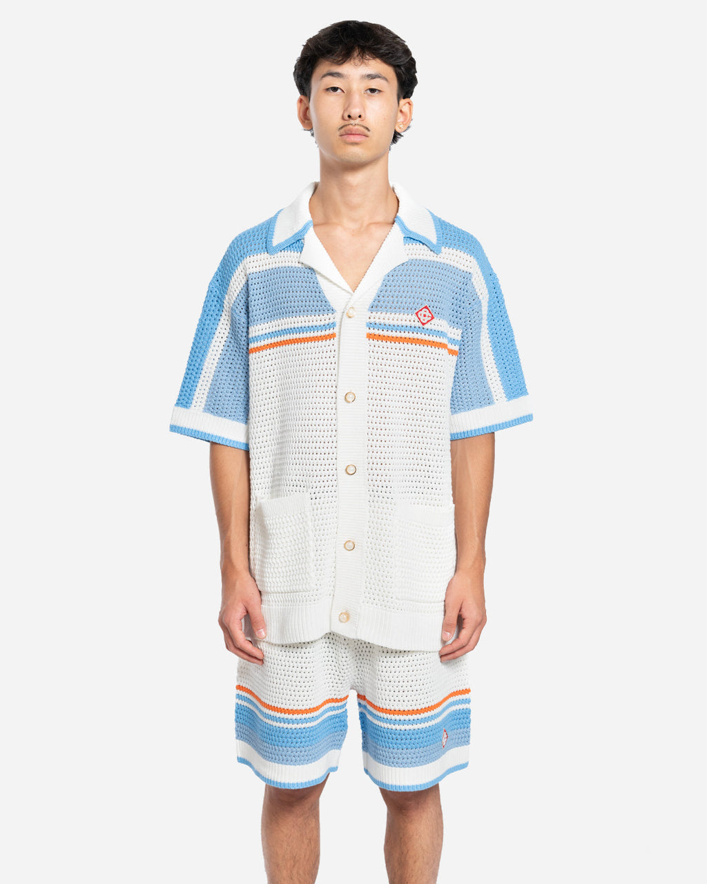 Chemise en Coton Crocheté