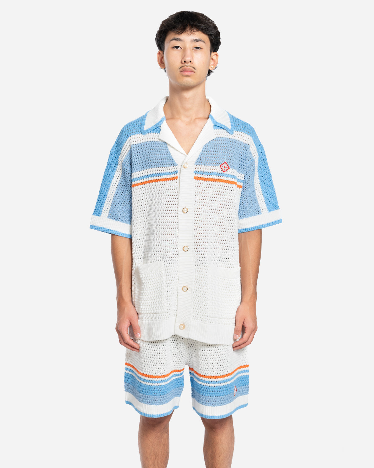 Chemise en Coton Crocheté