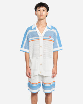 Chemise en Coton Crocheté