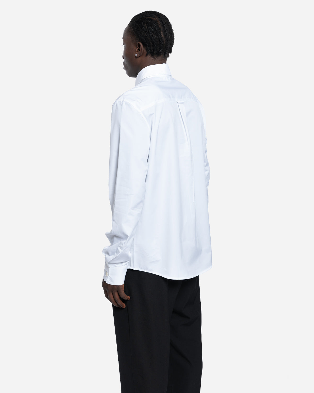 Chemise Oxford Orange Brodée