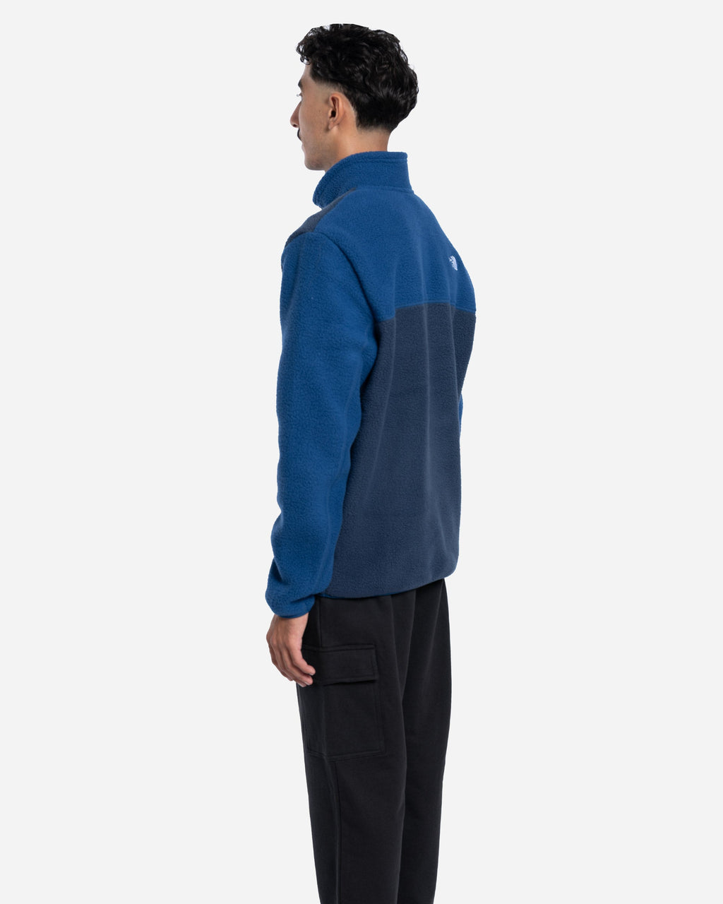 Polaire à Col Zippé Yumiori Bleue