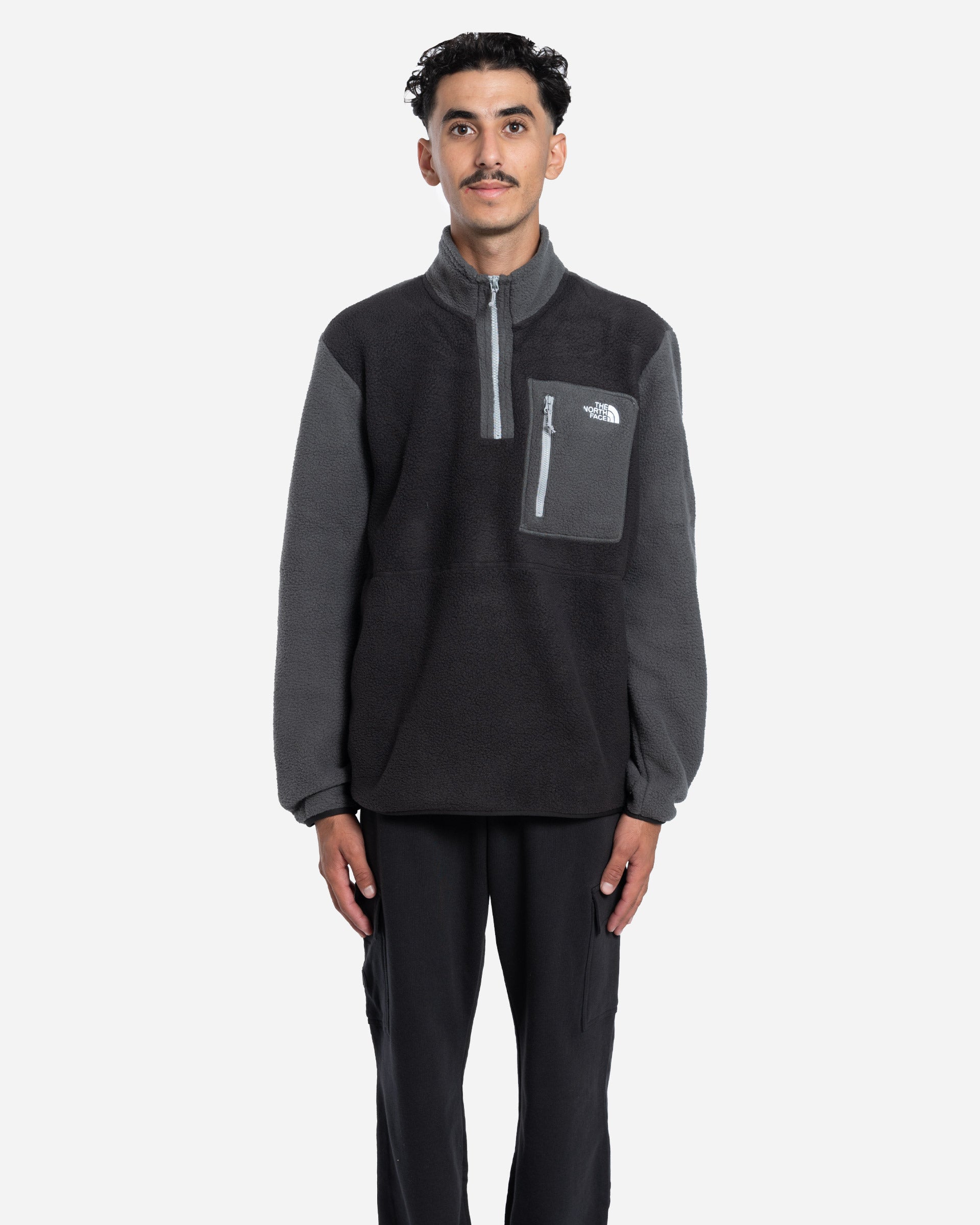 Polaire à Col Zippé Yumiori Noir Asphalt