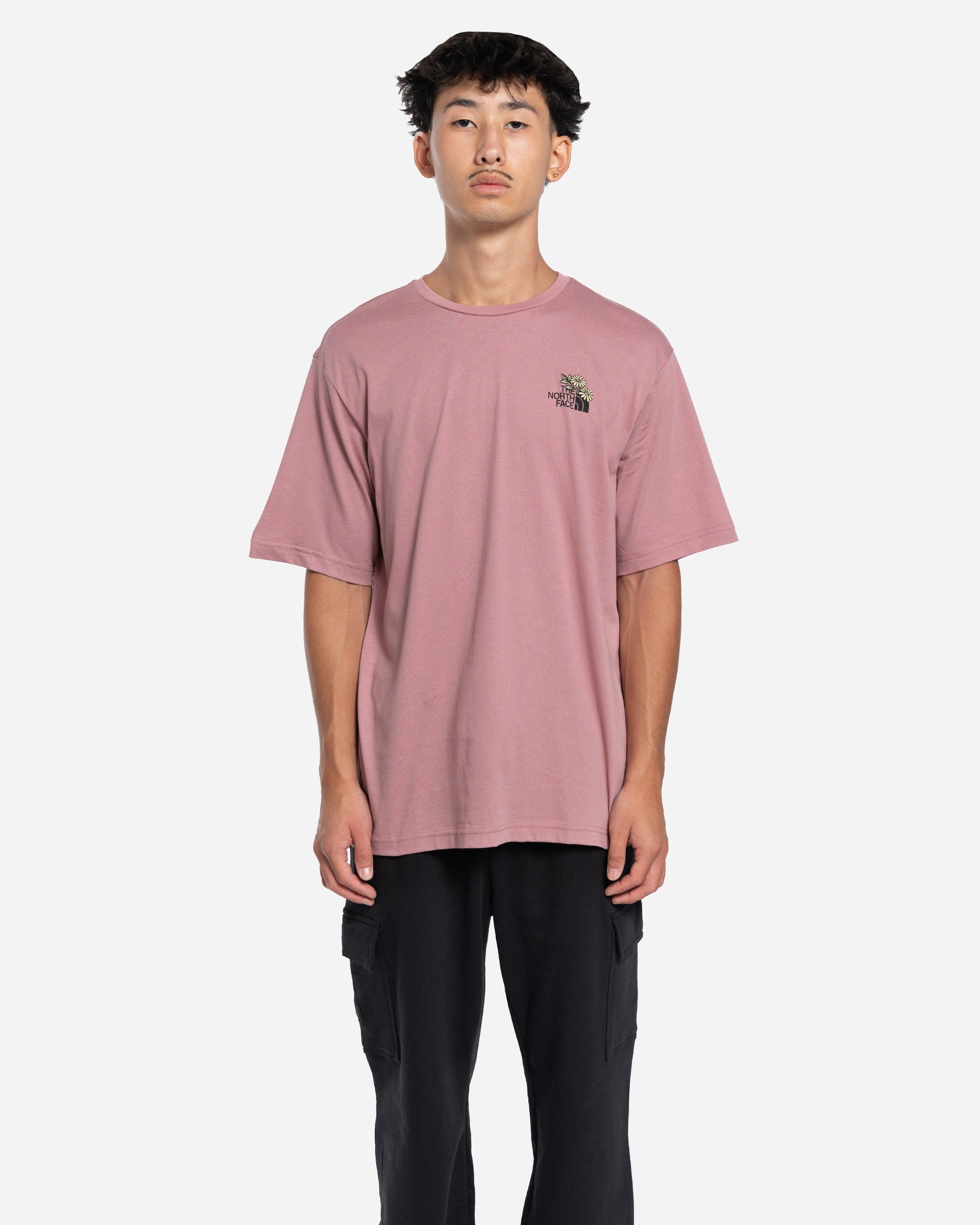 T-Shirt Dome Flower Relaxed Graphic Rose