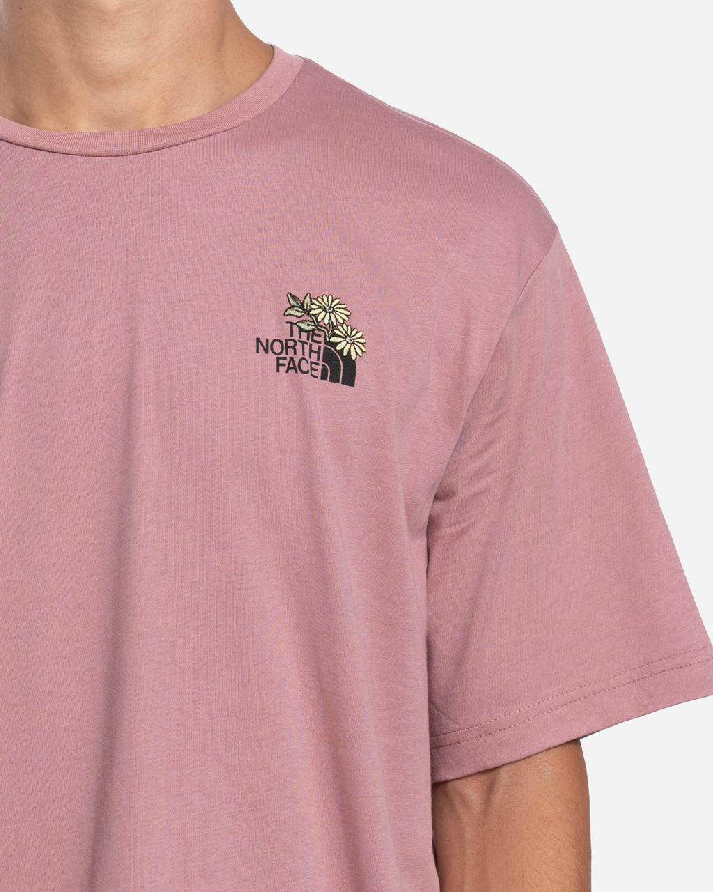 T-Shirt Dome Flower Relaxed Graphic Rose