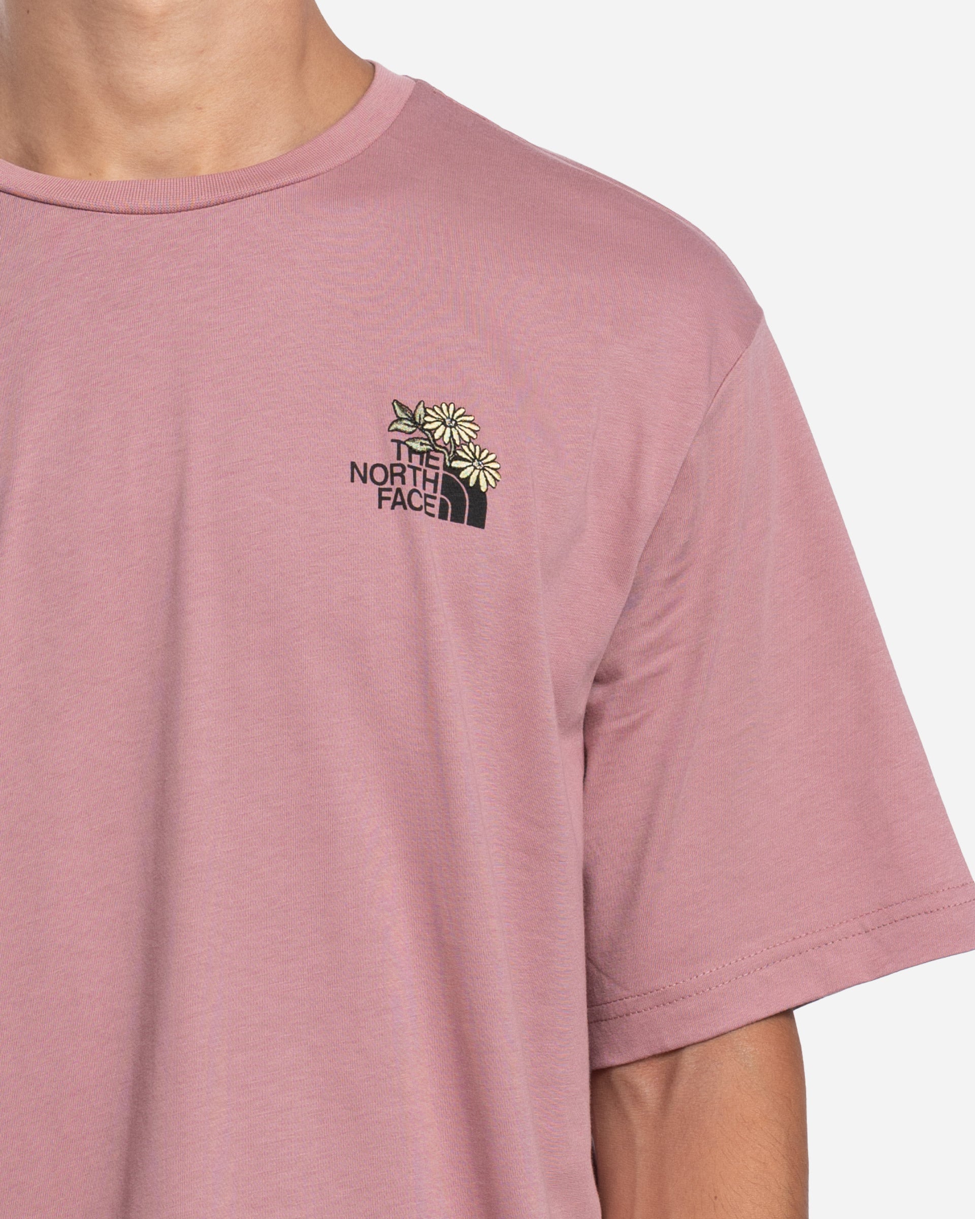 T-Shirt Dome Flower Relaxed Graphic Rose