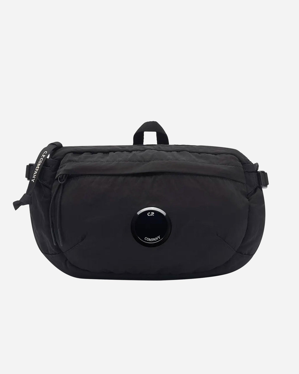 Sac à Bandoulière en Nylon Noir